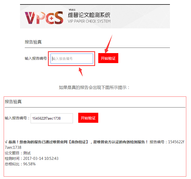 维普验证真伪
